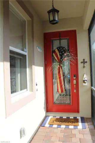 Front entrance with screened porch