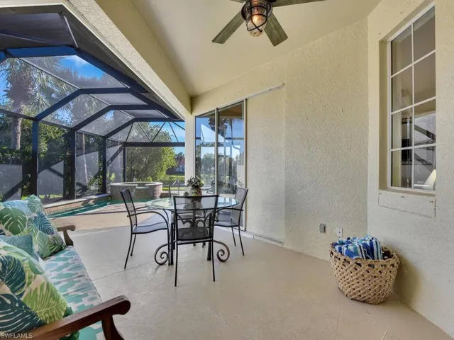 Covered Area On Pool Lanai