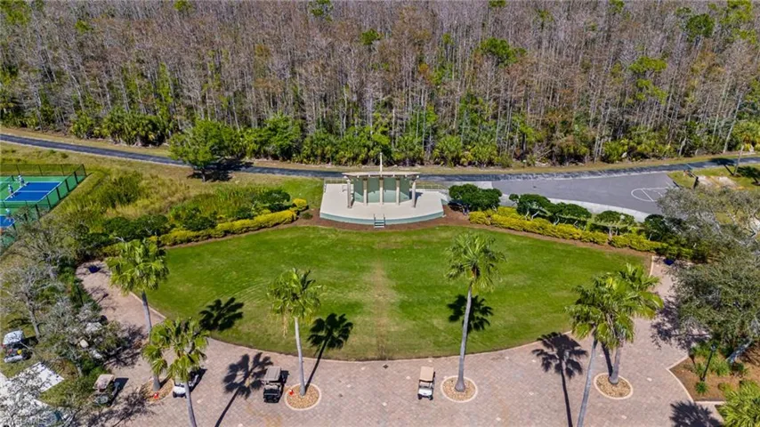 Amphitheater with live entertainment.