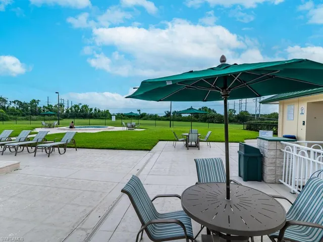 View of patio