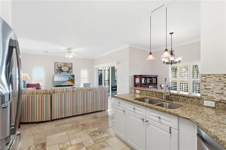 Kitchen and Living Room