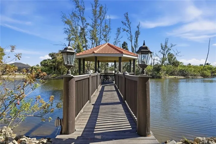 Gazebo Overlooking the Water