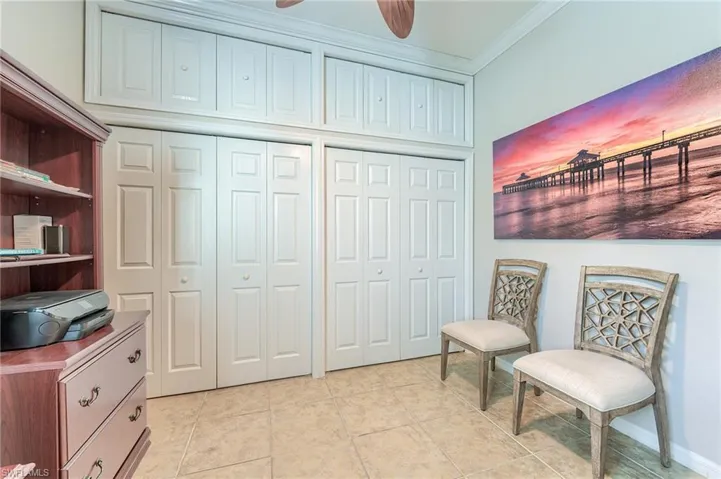 Large custom closet for added storage