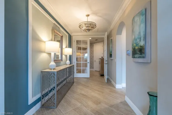 Entry hallway