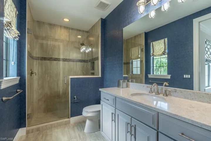 Full Ensuite 3 with walk in shower