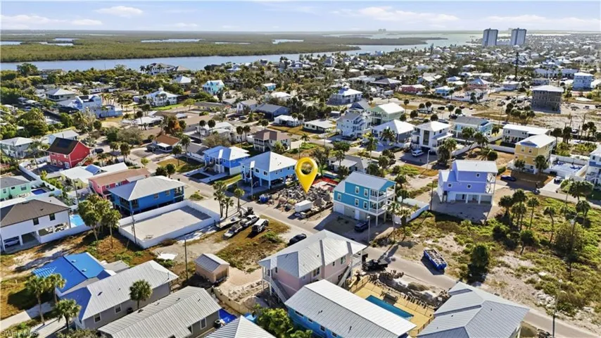 View of property location with a large body of water - Virtually Edited Image
