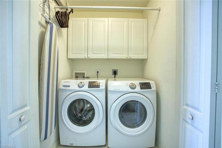 Laundry closet