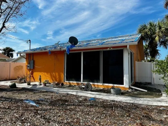 Rear of Home