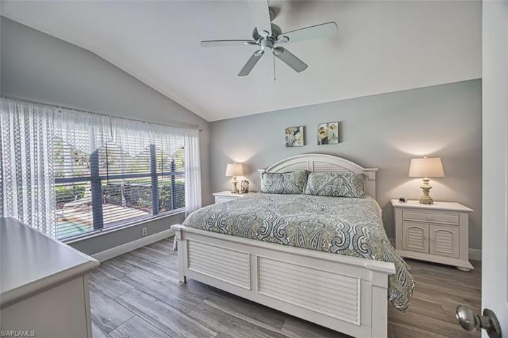Primary ensuite at the back of the home