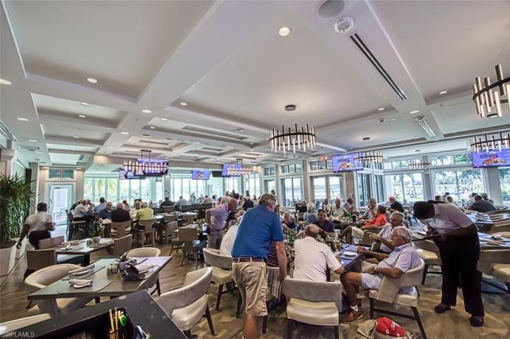Lunch or dinner with friends after a round of golf!