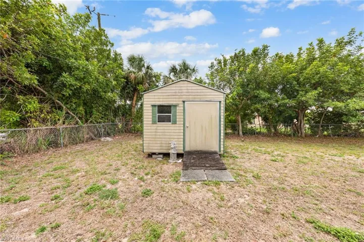 View of shed