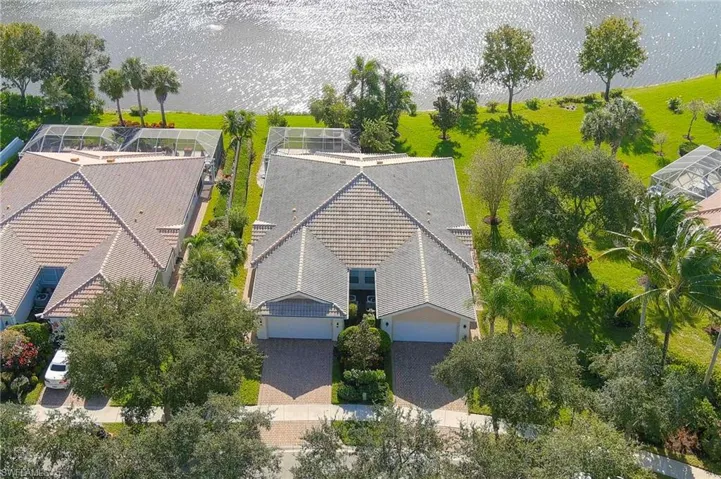 15339 Upwind Dr Bonita Springs FL 34135 - Aerial view of long lake