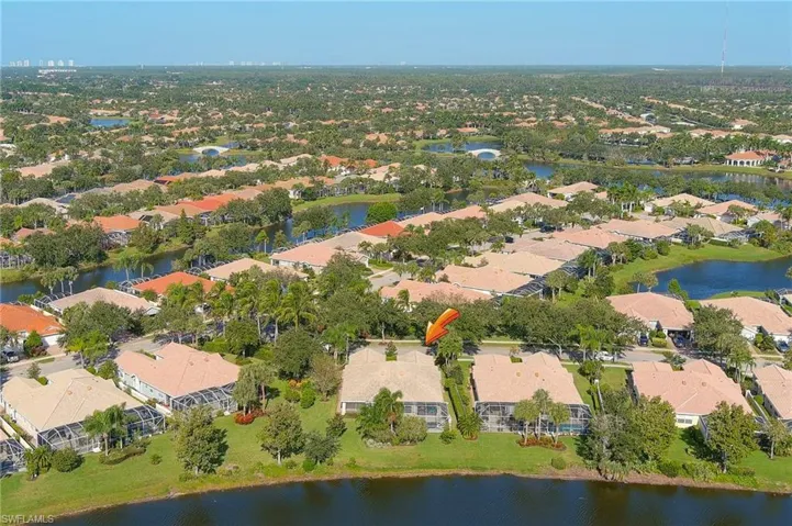 15339 Upwind Dr Bonita Springs FL 34135- Aerial view from the rear
