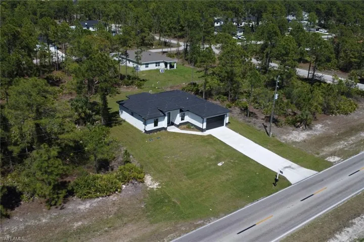 Aerial overview of property's location