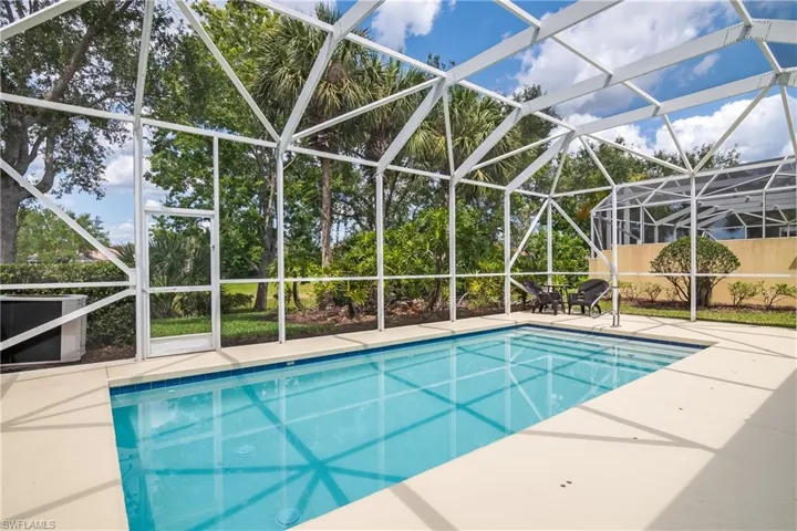 View of pool