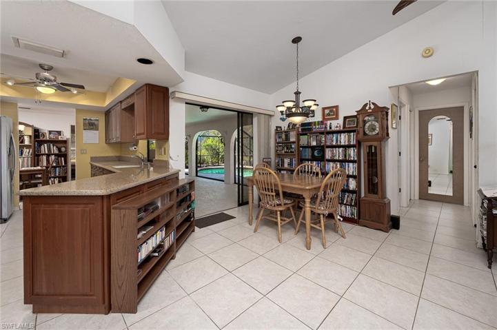 kitchen to family dining
