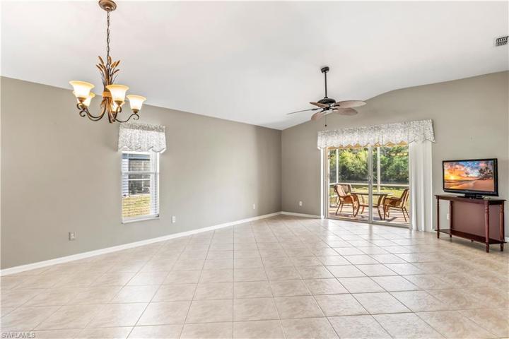 Tile and Laminate Flooring Throughout