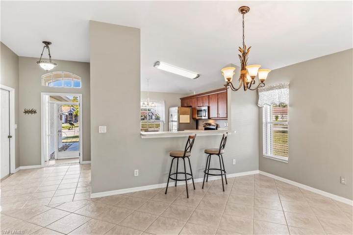 Light and Bright Interior with Screened Entry