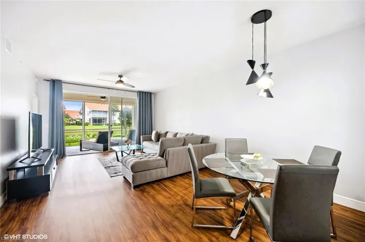 Great Room and Dining Area