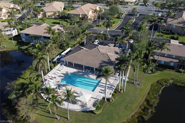 Tradewinds clubhouse and pool.