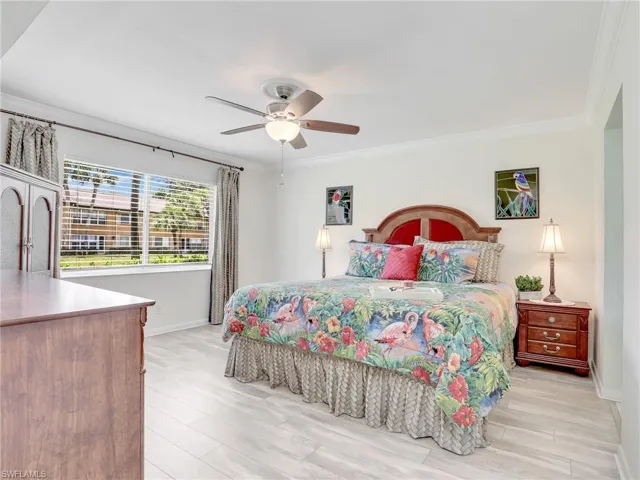 Spacious Master bedroom with large walk in closet