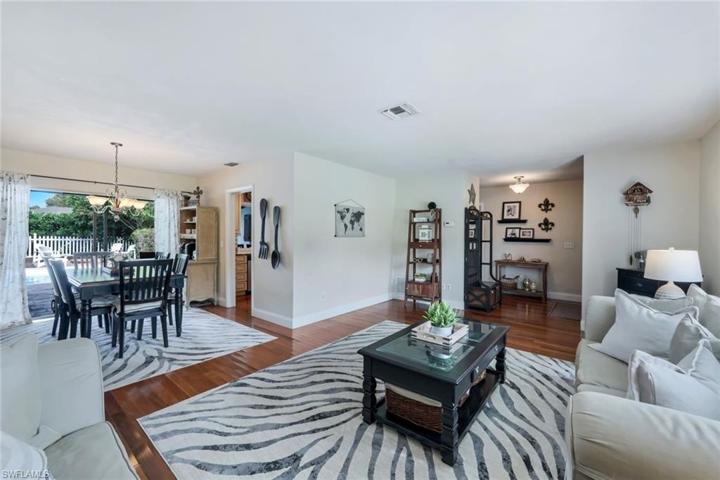 Living Room & Dining Area