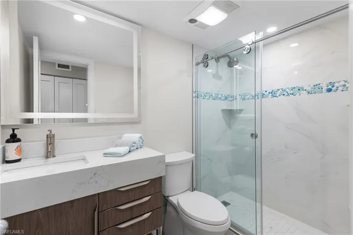 Spa like finishes