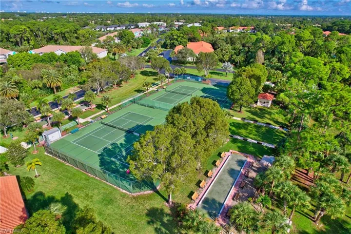Pickle ball courts