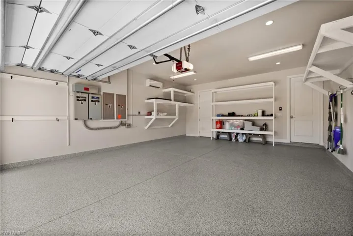 A/C in garage