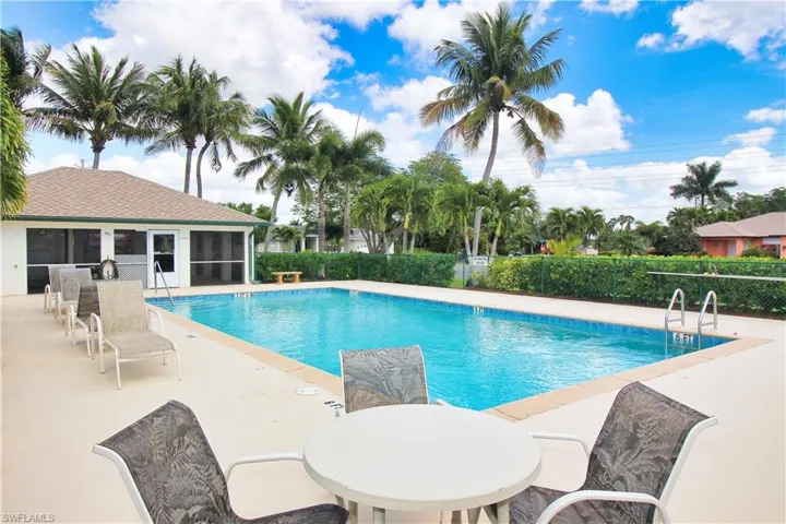 Heated community pool