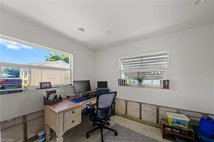 Office featuring healthy amount of natural light