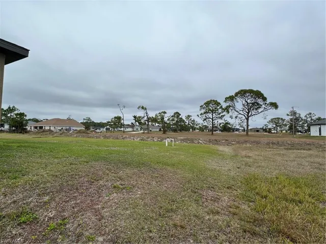 View of side yard