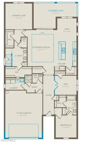 Floorplan with structurals