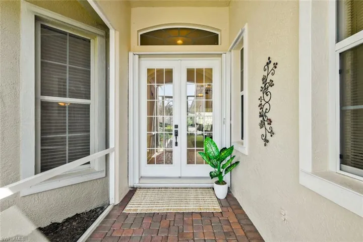 Private screened entry