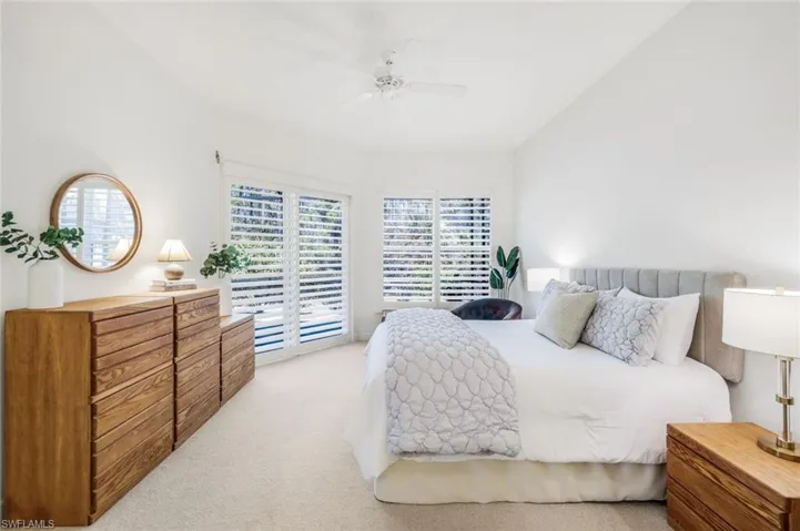 Private preserve setting from master suite