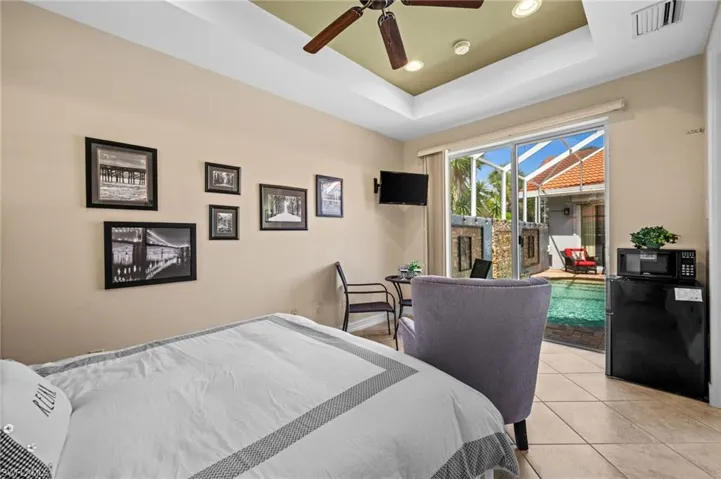 1 bed, 1 bath cabana