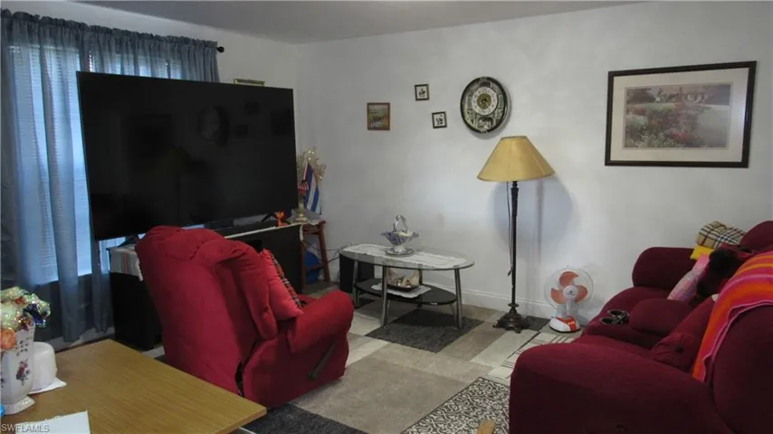 View of living area