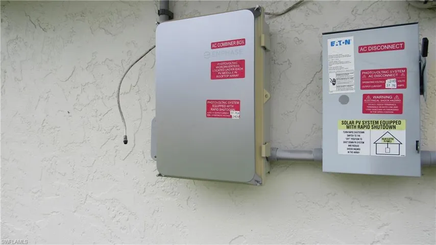 Exterior view of related energy utilities