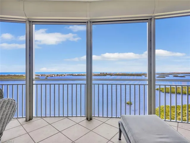 Enjoy sweeping water views from the comfort of your balcony
