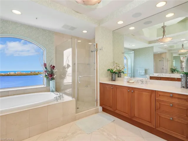 Primary Bath with Gulf Views