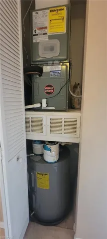 A/C, Hot Water tank