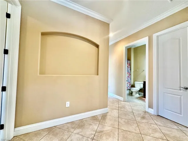 Photo taken after the  tenants moved out