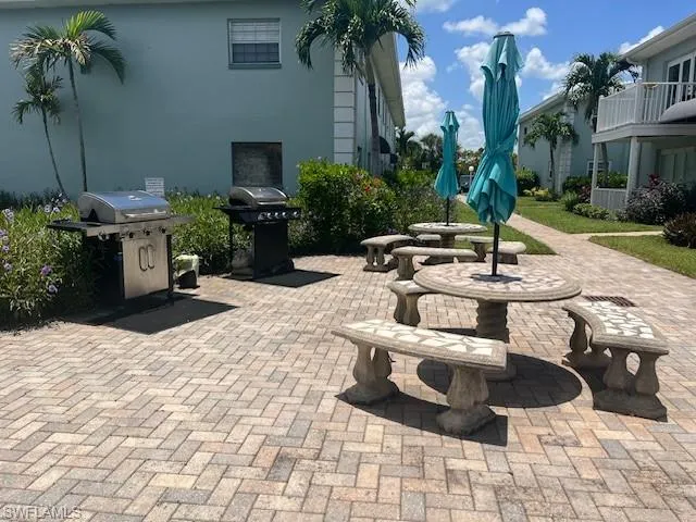 This is a nice community BBQ area located just around the corner from your condo.