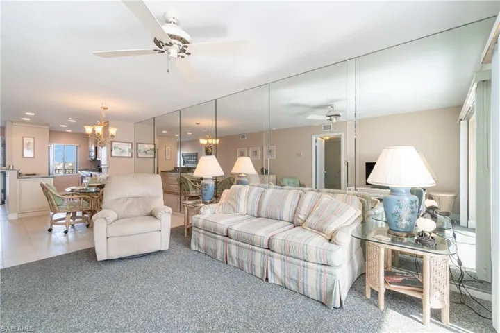 Living room  to kitchen view