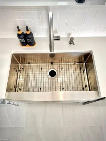 Details featuring sink
