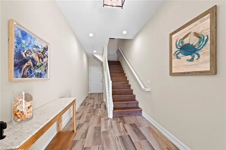 NEW TILE FLOOR (2018), NEW ENGINEERED HARDWOOD STAIRS (2018)