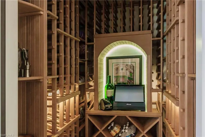View of wine area