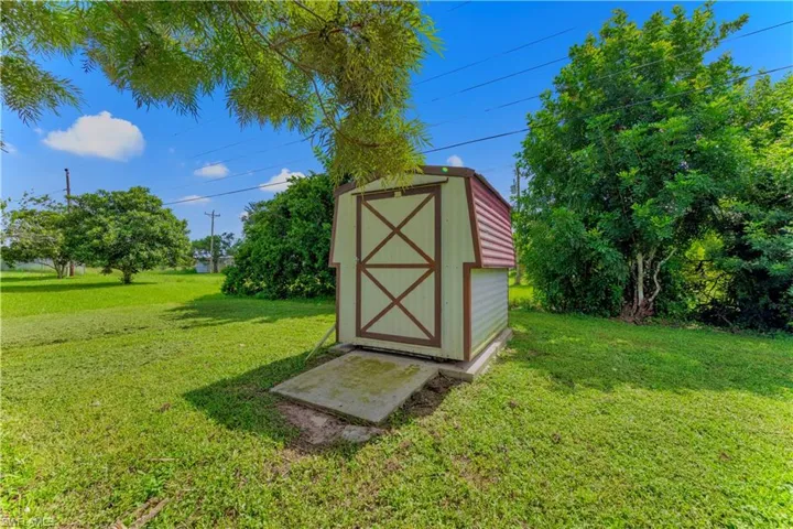 View of shed