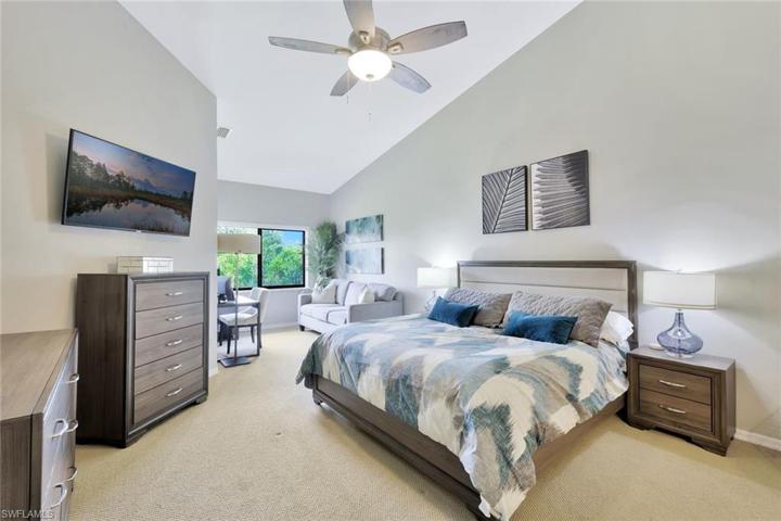 Owner Suite, Shown with a King Size Bed