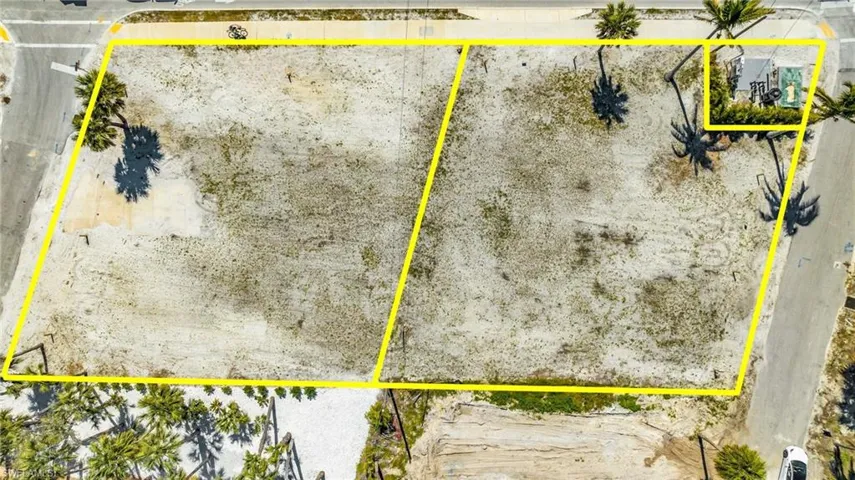 Expansive, coming 2 lots 100 X200 +/- which ideally situated corner lot offers ample space for a custom home with versatile design possibilities - Virtually Edited Image
